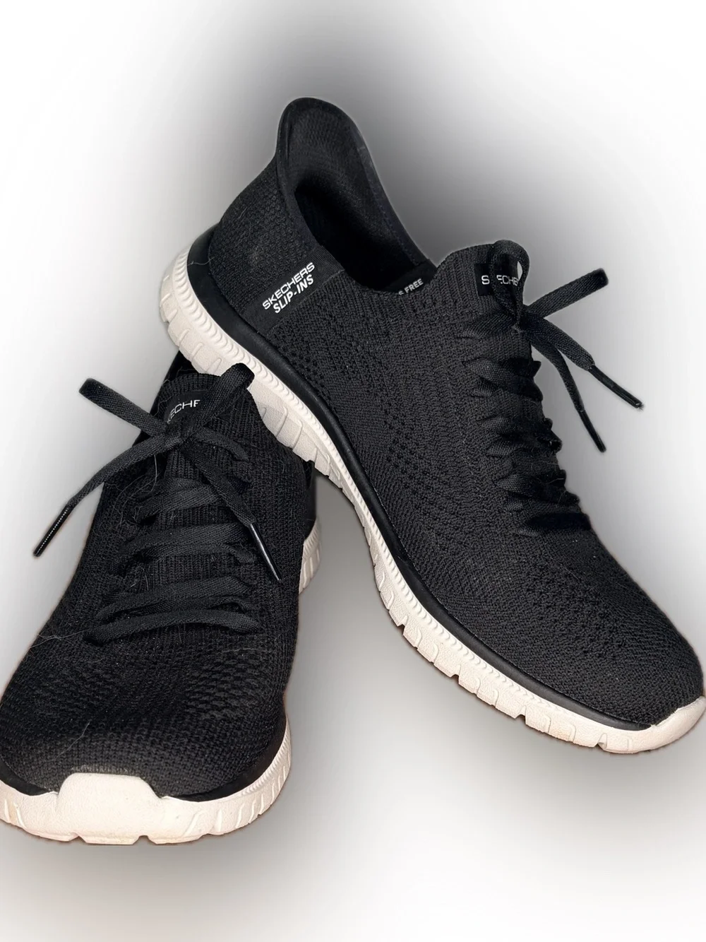 Skechers Black Slip-Ins Athletic Shoes